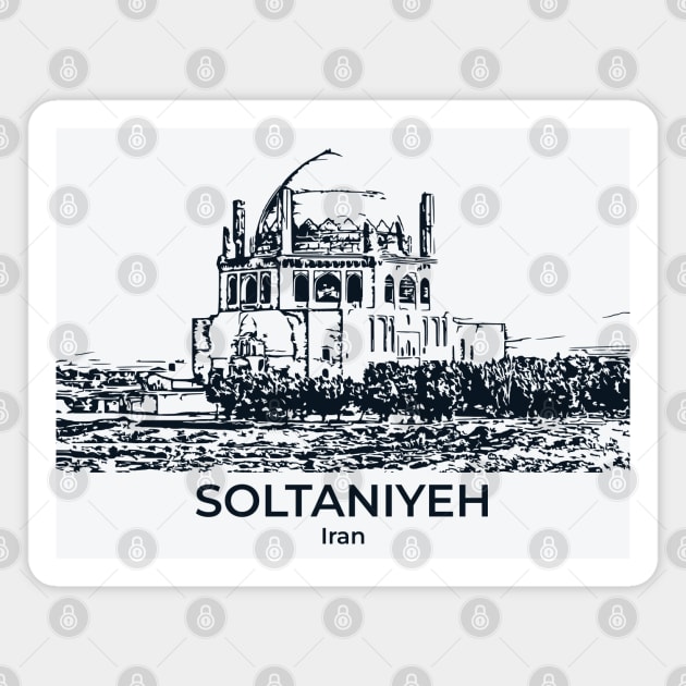 Soltaniyeh - Iran Magnet by Lakeric